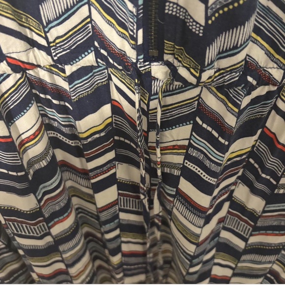 Torrid Multicolor Chevron Midi Dress - Picture 5 of 6